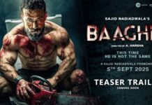 Tiger Shroff’s Baaghi 4 Trailer Unleashes Rage and Bloodshed in the Name of Love