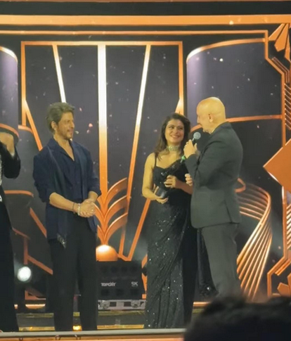SRK, Kajol, Anupam Kher