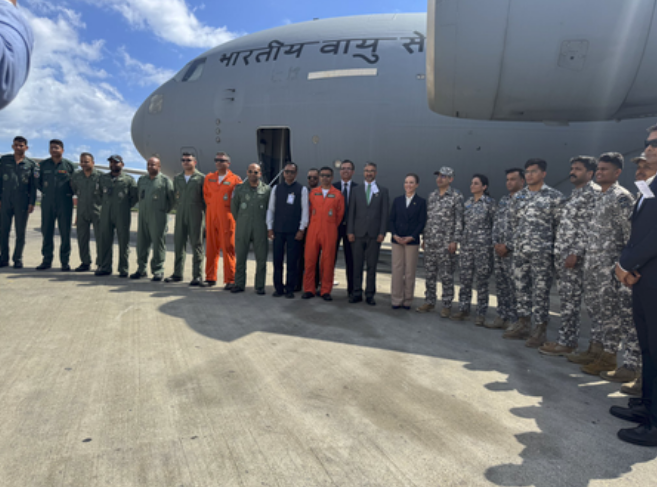 India sends 20 tonnes of humanitarian aid