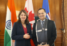 Indian Envoy Meets Alberta Premier to Discuss Strengthening Canada-India Partnership