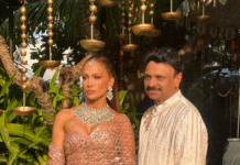 JLo Shimmers in Indian Couture at High-Profile Udaipur Wedding