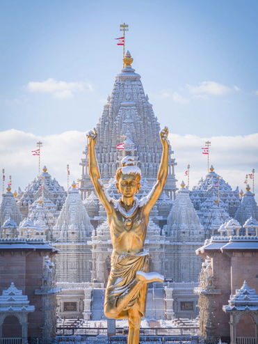 BAPS Akshardham Temple in New Jersey