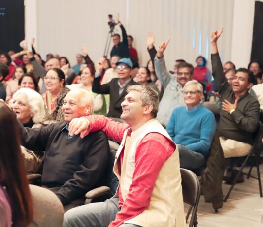 Lights, Language, and Learning: Hindi Manch’s First-Ever Hindi Quiz Steals the Show at Sahitya Sammelan 2025
