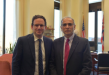Indian Envoy, U.S. Senator Discuss Deeper Engagement in Energy, Technology and Innovation