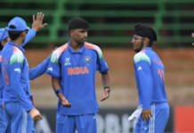 Henil Patel’s Five-Wicket Haul Powers India U19 to DLS Win Over USA