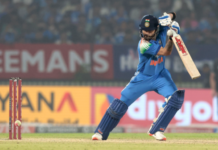 Kohli’s 93, Rahul’s Late Six Guide India to Four-Wicket Win Over New Zealand in First ODI
