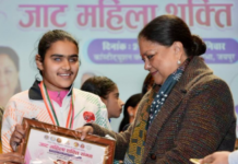 Women need to work three times harder than men to succeed in politics: Vasundhara Raje