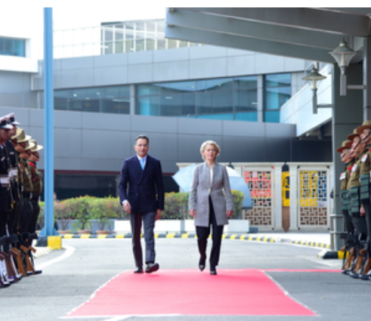 EU Commission President Ursula von der Leyen arrives in India for State Visit, to grace Republic Day celebrations as Chief Guest