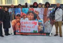 Hindus Rally in Washington Calling for Action on Rights Violations in Bangladesh