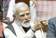 Modi Accuses Congress of Stealing Gandhi Surname During Parliament Address